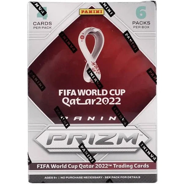 2022 Panini Prizm FIFA World Cup Soccer 6-Pack Blaster Box