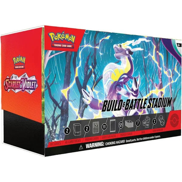 Pokemon Scarlet & Violet Build & Battle Stadium Box