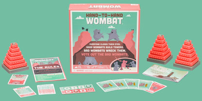 Exploding Kittens Hand To Hand Wombat Party Board Game