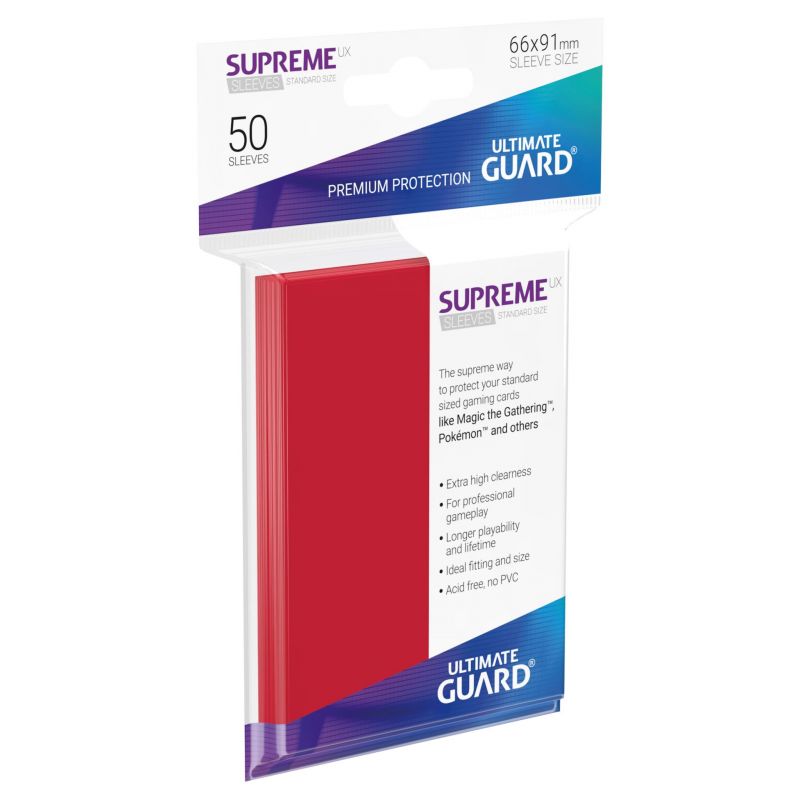 Ultimate Guard Supreme UX Standard Size Sleeves ( 66 x 91 mm)