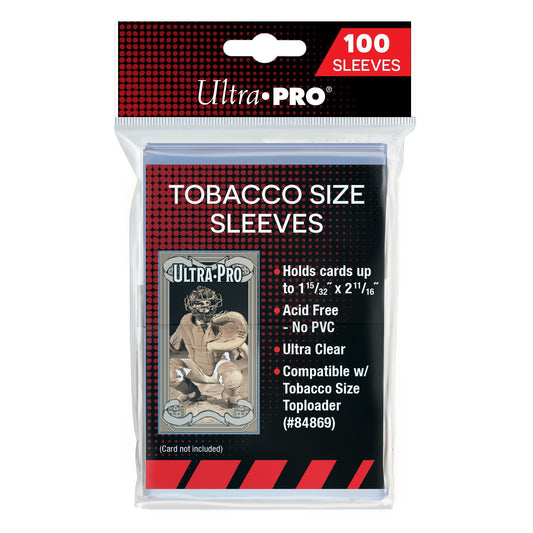 Ultra Pro Tobacco Sized Card Sleeves 100ct Pack (Lot of 2)