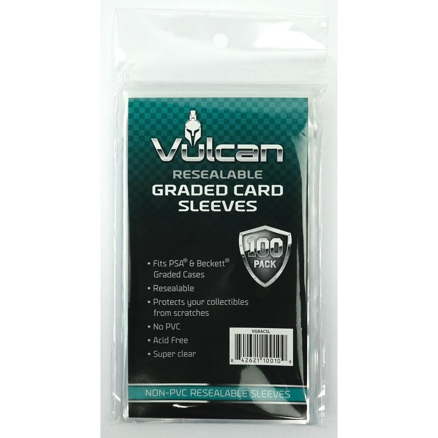 Vulcan Resealable Graded Card Sleeves Pack (Lot of 2)